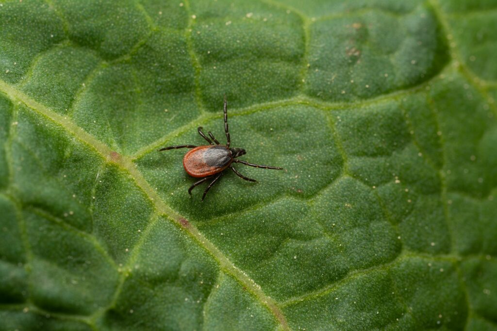 Ticks can carry Lyme disease