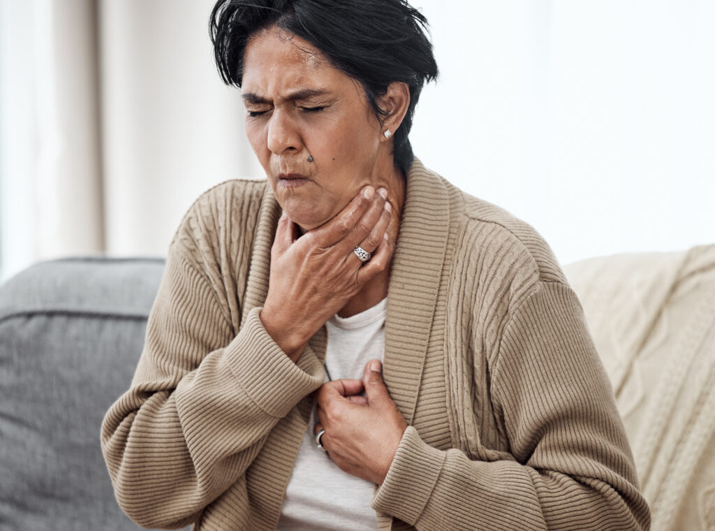 Chronic acid reflux causes chest pain